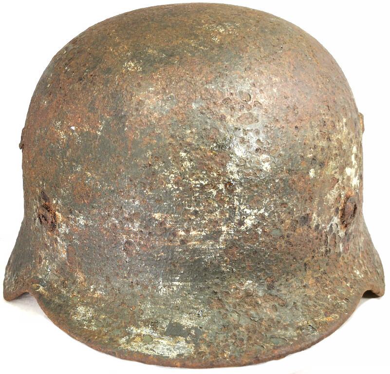 German helmet M35 / from Novgorod