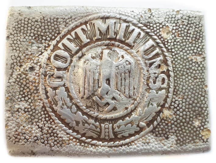 Wehrmacht buckle “Gott mit Uns” / from Leningrad