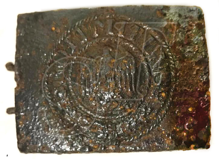 Buckle “Gott mit Uns” / from Stalingrad
