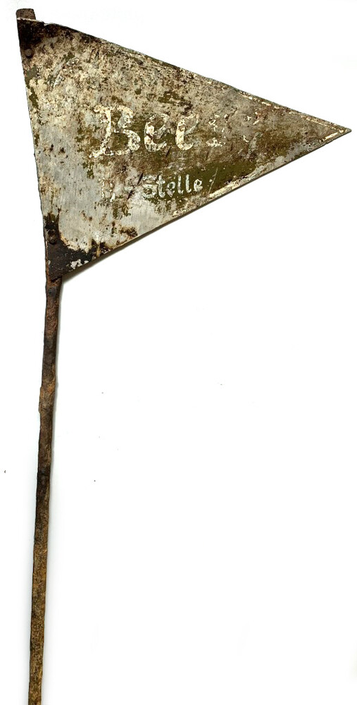 Road sign of 58th Infantry Division / from Königsberg
