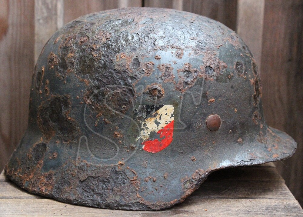 German helmet M35 / Tver region