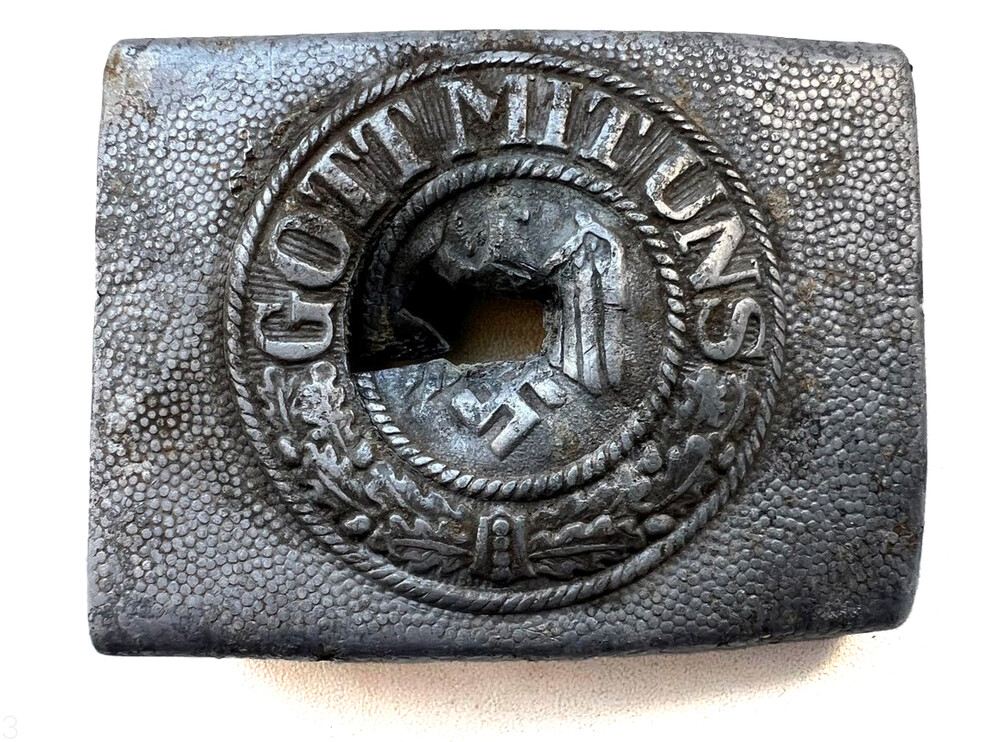 Wehrmacht belt buckle “Gott mit Uns” / from Stalingrad