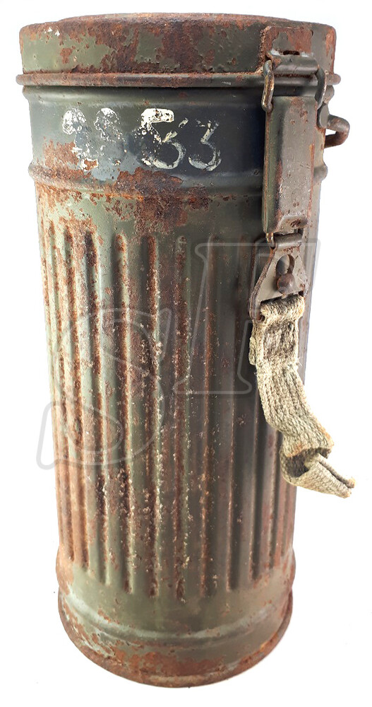 Gas mask canister