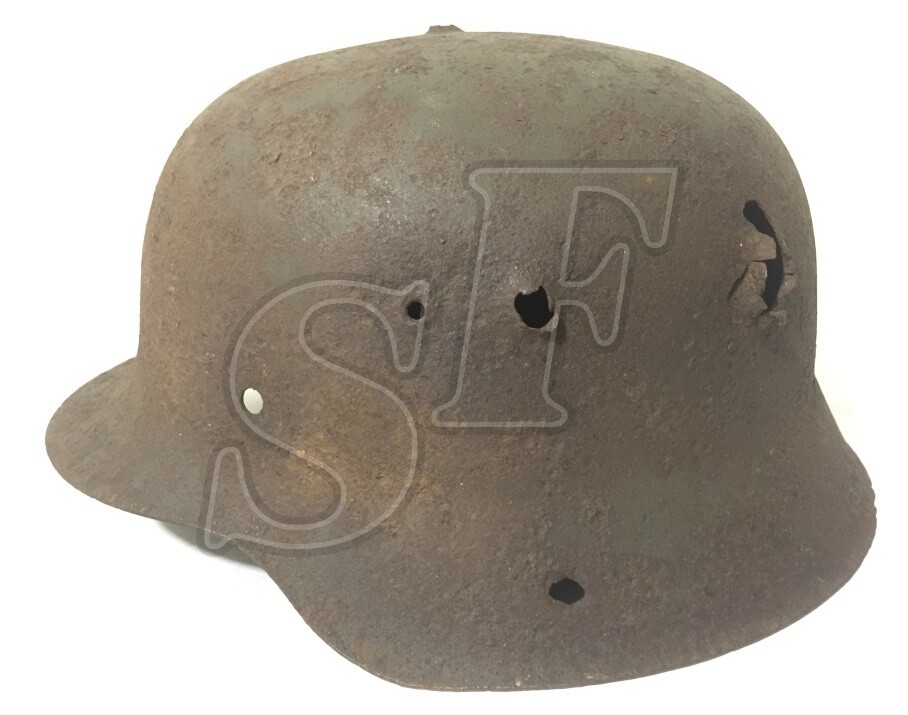 German helmet M42 from Stalingrad