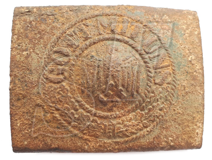 Iron buckle “Gott mit Uns” / from Stalingrad