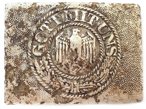 Wehrmacht buckle “Gott mit Uns” / from Smolensk