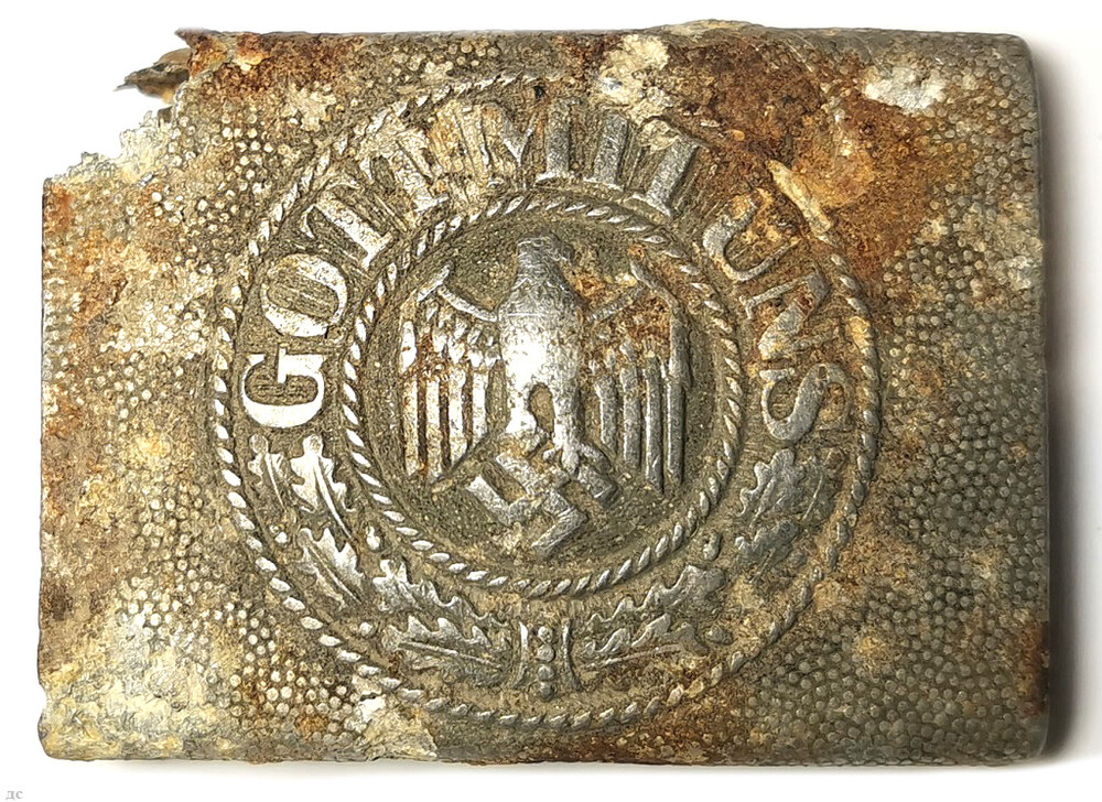 Wehrmacht belt buckle “Gott mit Uns” / from Konigsberg