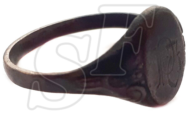 WWI Ring with initials