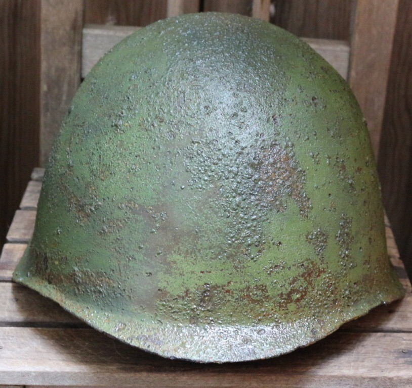 Soviet helmet SSh39 / from Smolensk