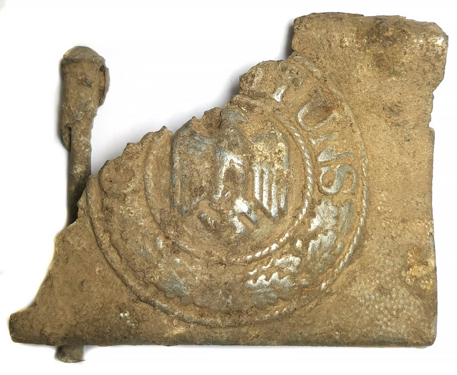 Wehrmacht belt buckle / from Stalingrad