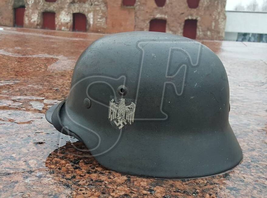 German steel helmet M35 from Moscow