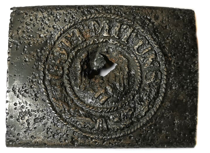 Wehrmacht belt buckle “Gott mit Uns” / from Belgorod