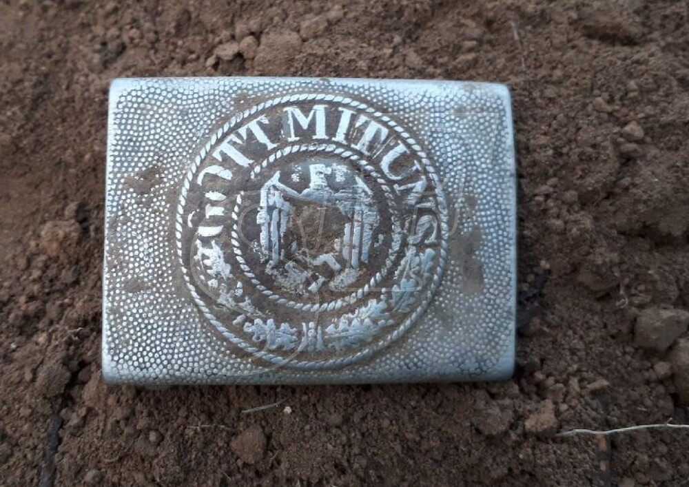 Buckle “Gott mit Uns” / from Stalingrad region