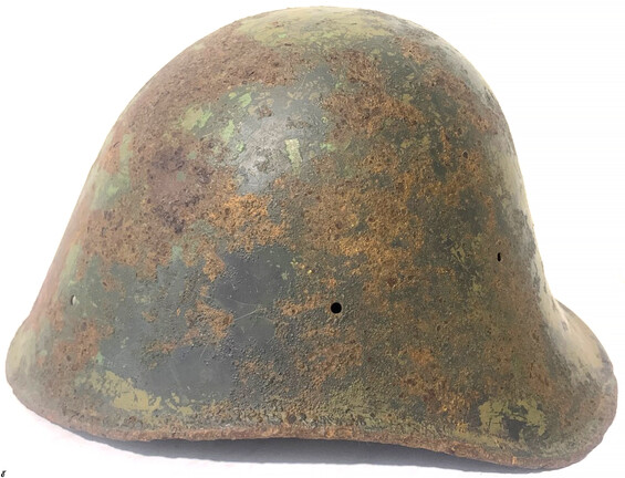Romanian helmet / from Stalingrad