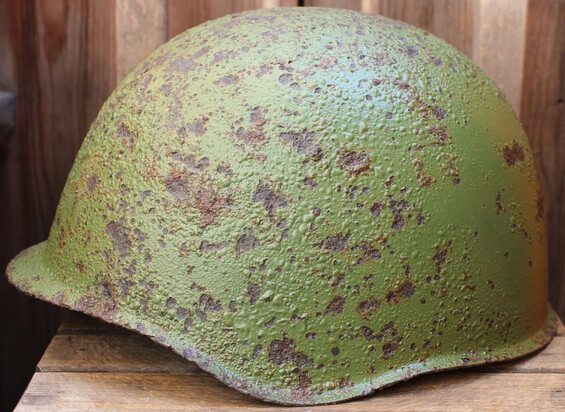 Soviet helmet SSh39 / from Smolensk