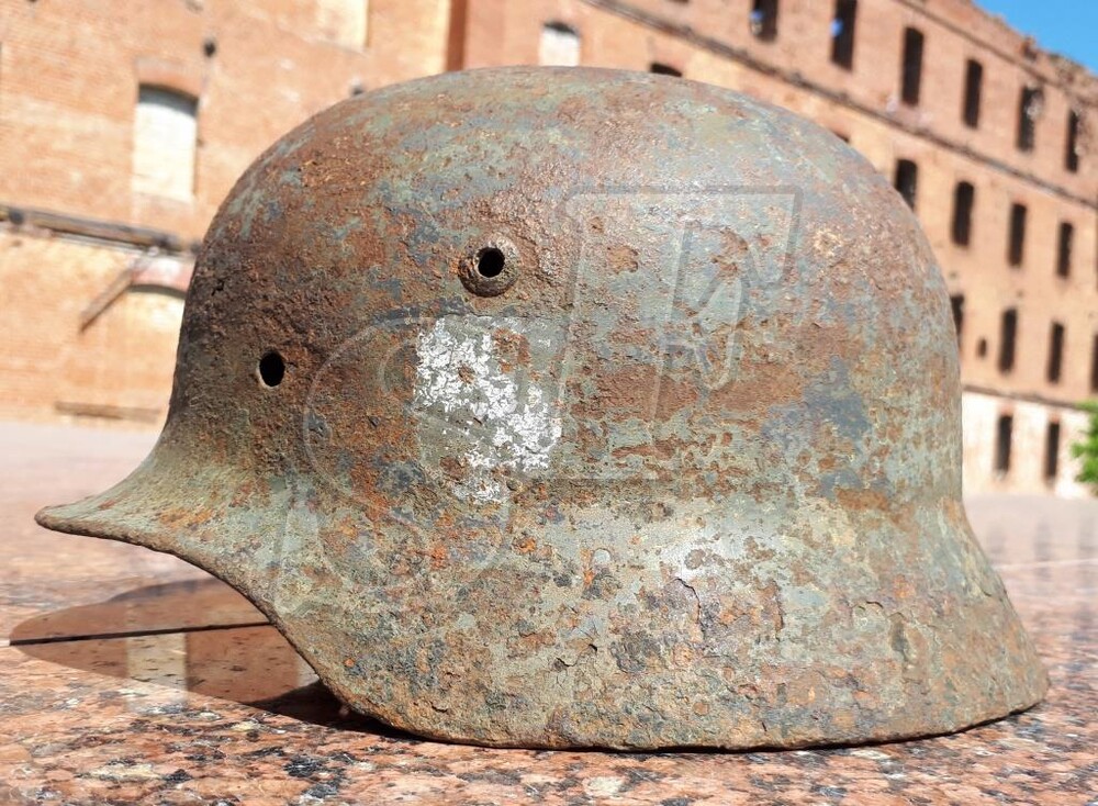 German helmet М35 from village Orlovka