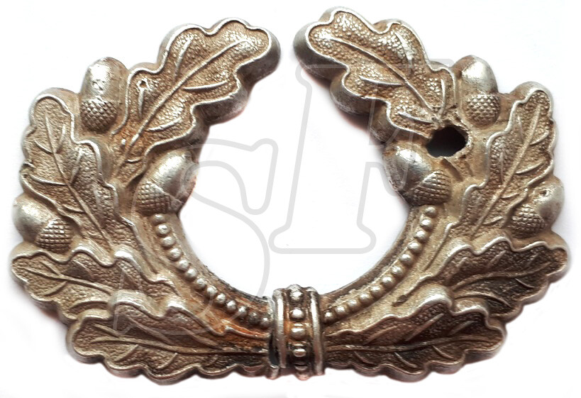 Wehrmacht visor cap wreath / from Stalingrad