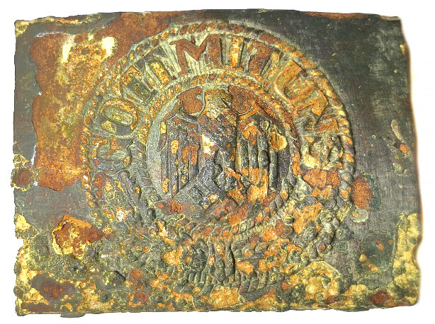 Wehrmacht belt buckle “Gott mit Uns”