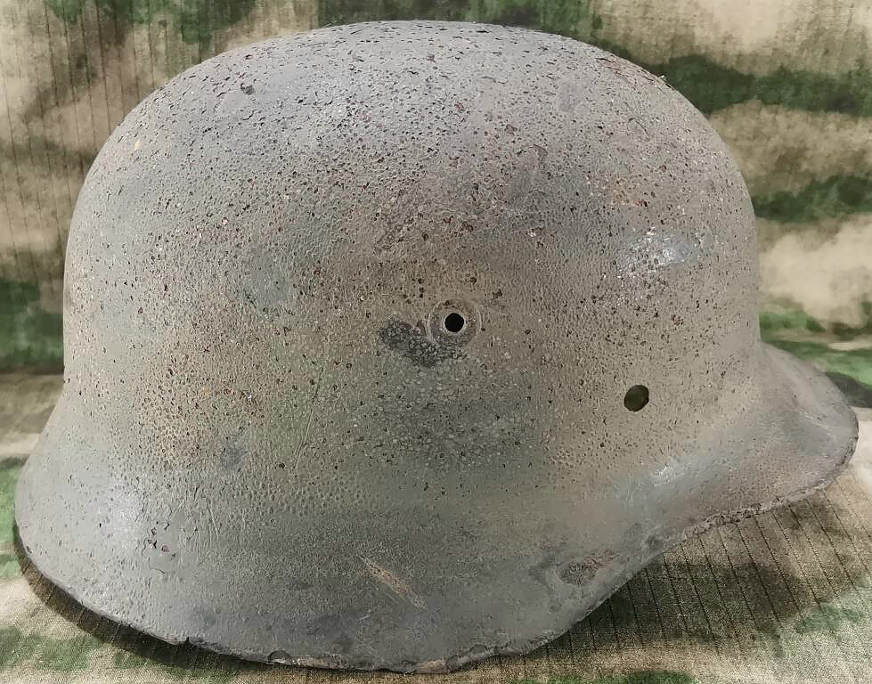 German helmet M40 / from Novgorod