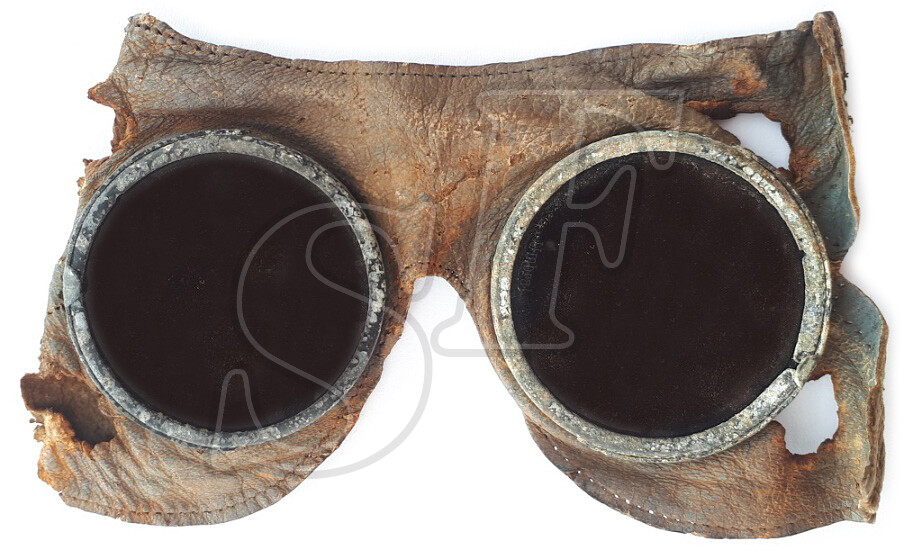 Glasses motorcyclist of the Wehrmacht