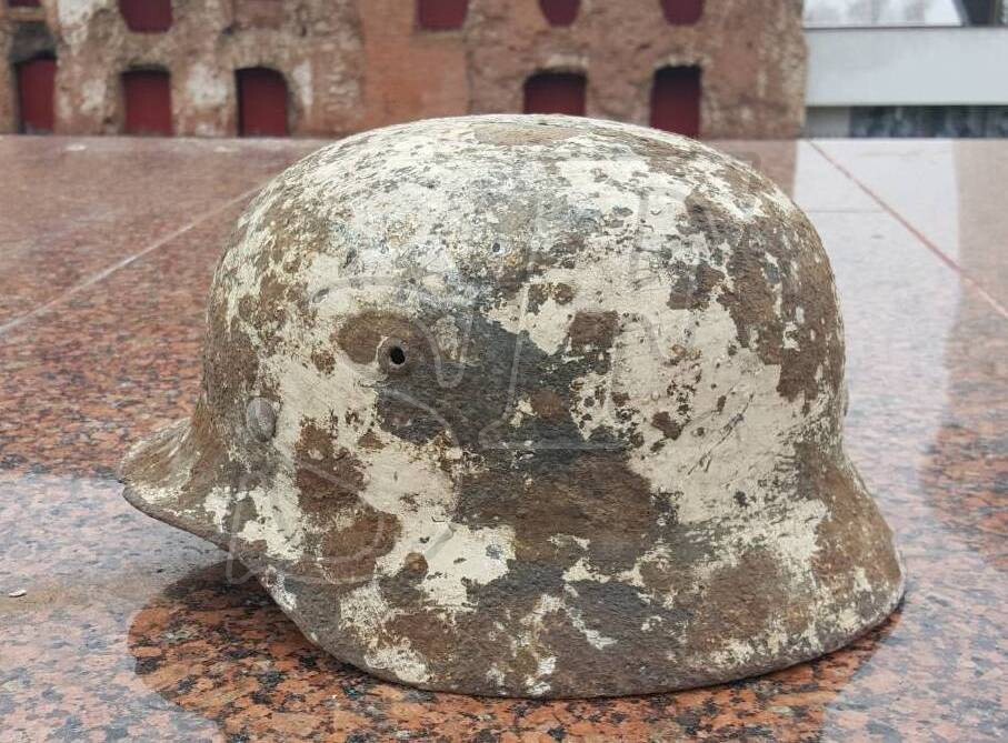 Steel helmet M40 from Stalingrad