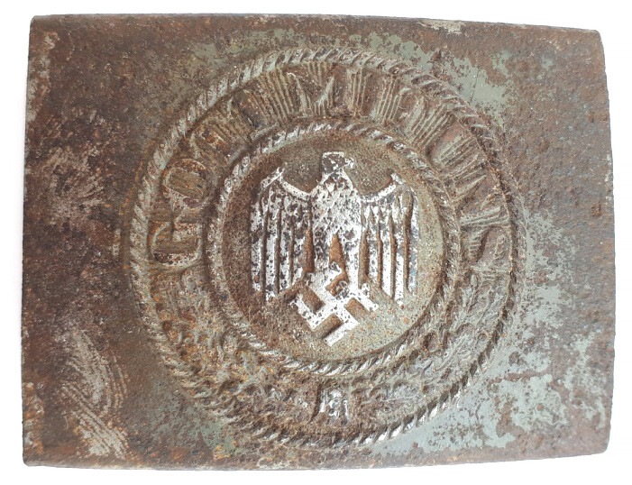 Iron Wehrmacht Buckle “Gott mit Uns” / from Leningrad