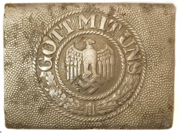 Wehrmacht belt buckle “Gott mit Uns” / from Königsberg
