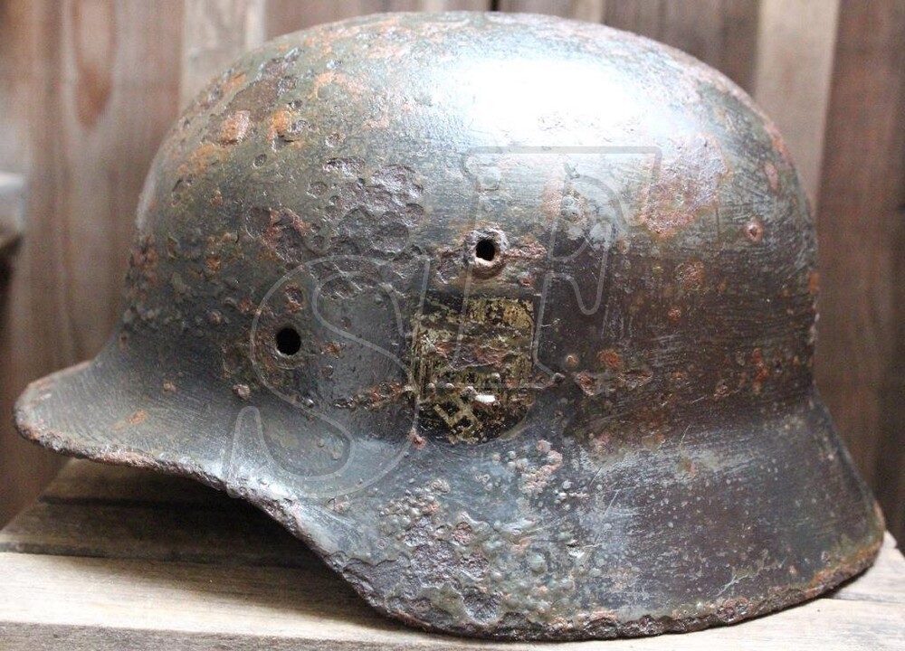 German helmet М35 from Tver region