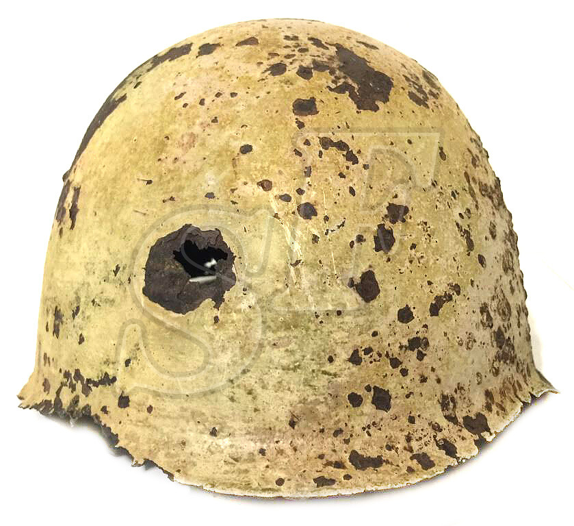 Soviet helmet SSH39 / from Karelia