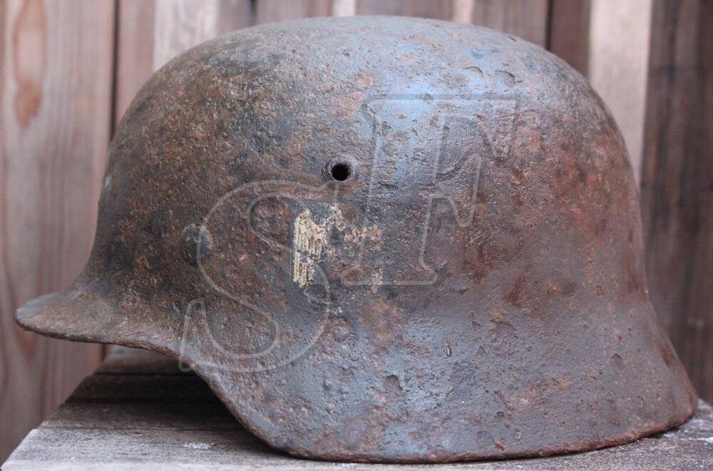 German steel helmet M40 from Ostrov