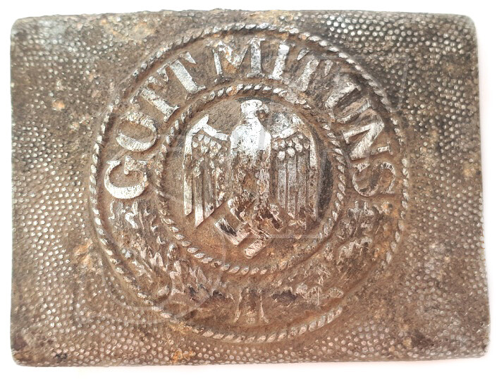 Wehrmacht buckle “Gott mit Uns” / from Stalingrad