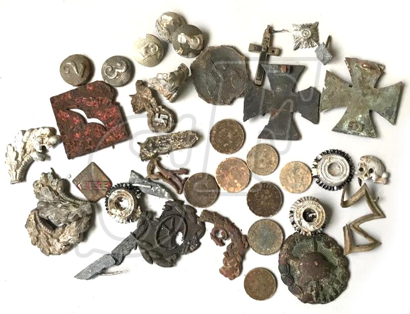 Lot from the German dugout
