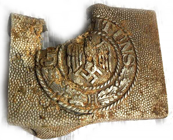 Wehrmacht belt buckle / from Stalingrad