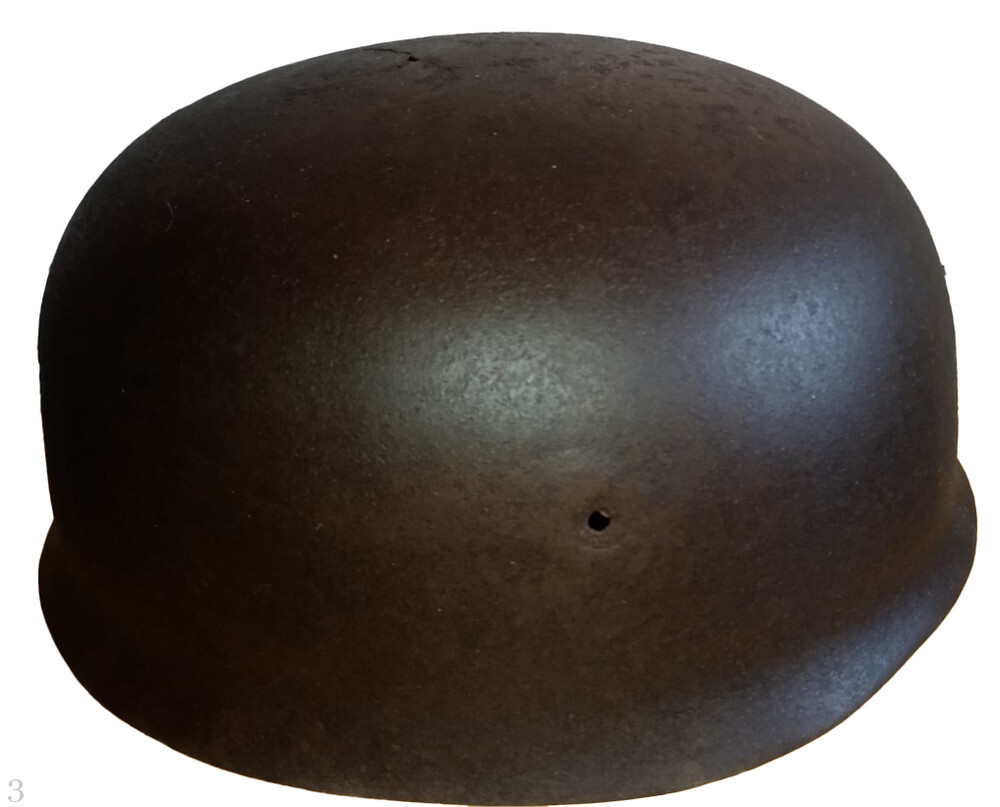 The Paratrooper M38 helmet / from Stalingrad