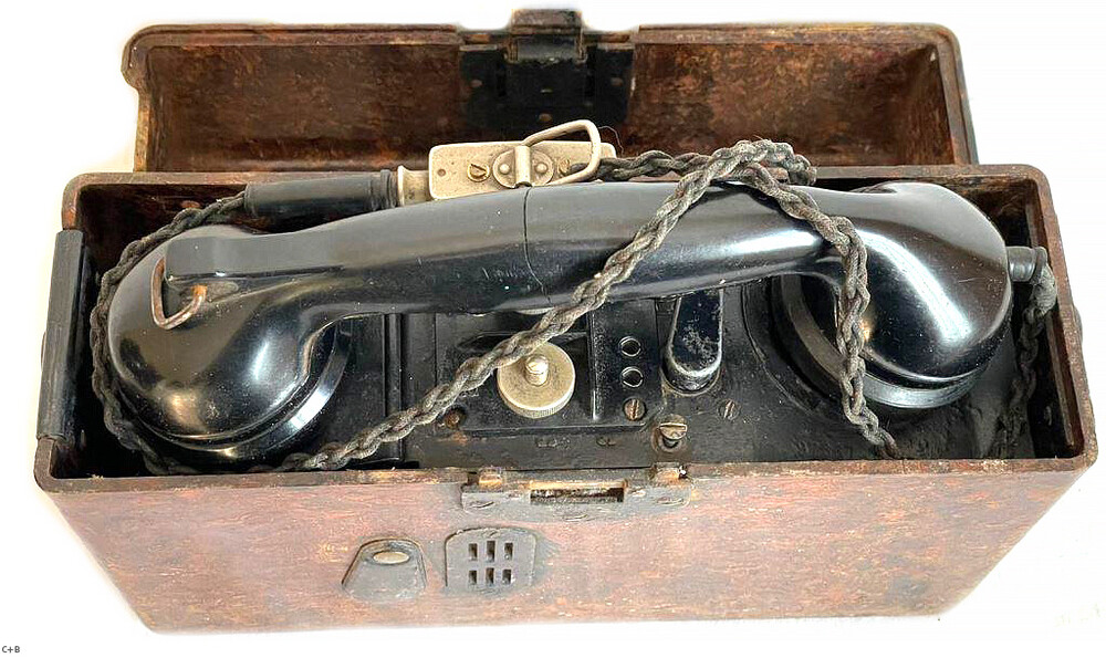 Wehrmacht field telephone / from Stalingrad