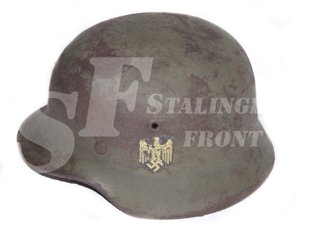 Steel helmet M40 from "airfield Gumrak"