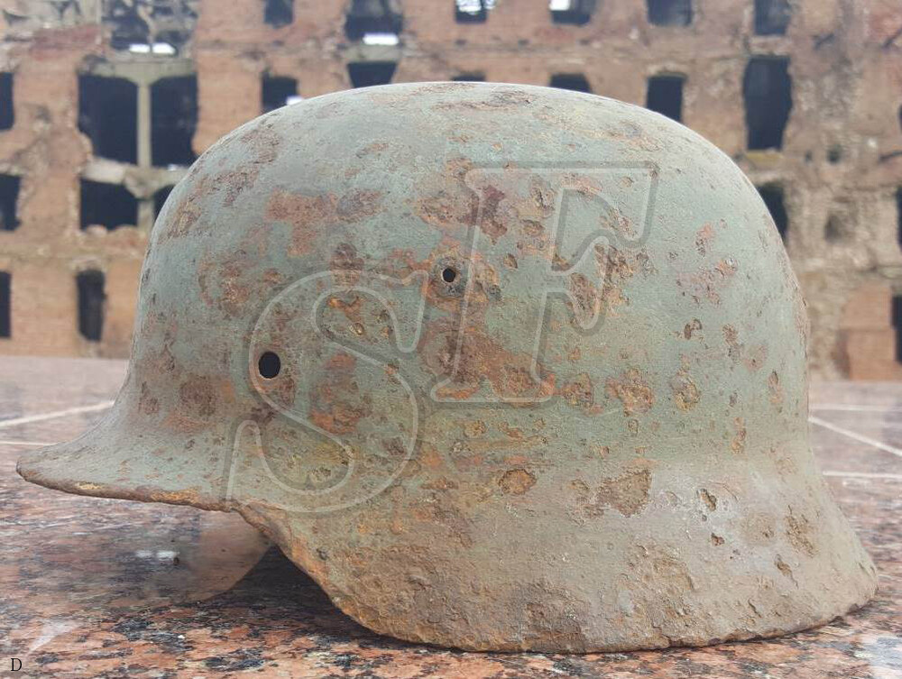 German helmet M35 / Stalingrad region