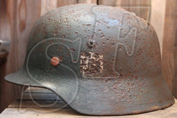 German helmet M35 / Stalingrad region