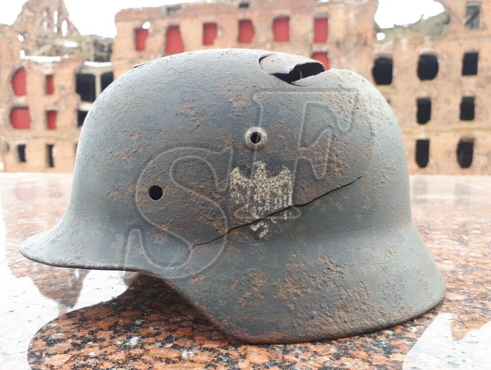 German steel helmet M35 from Kharkov