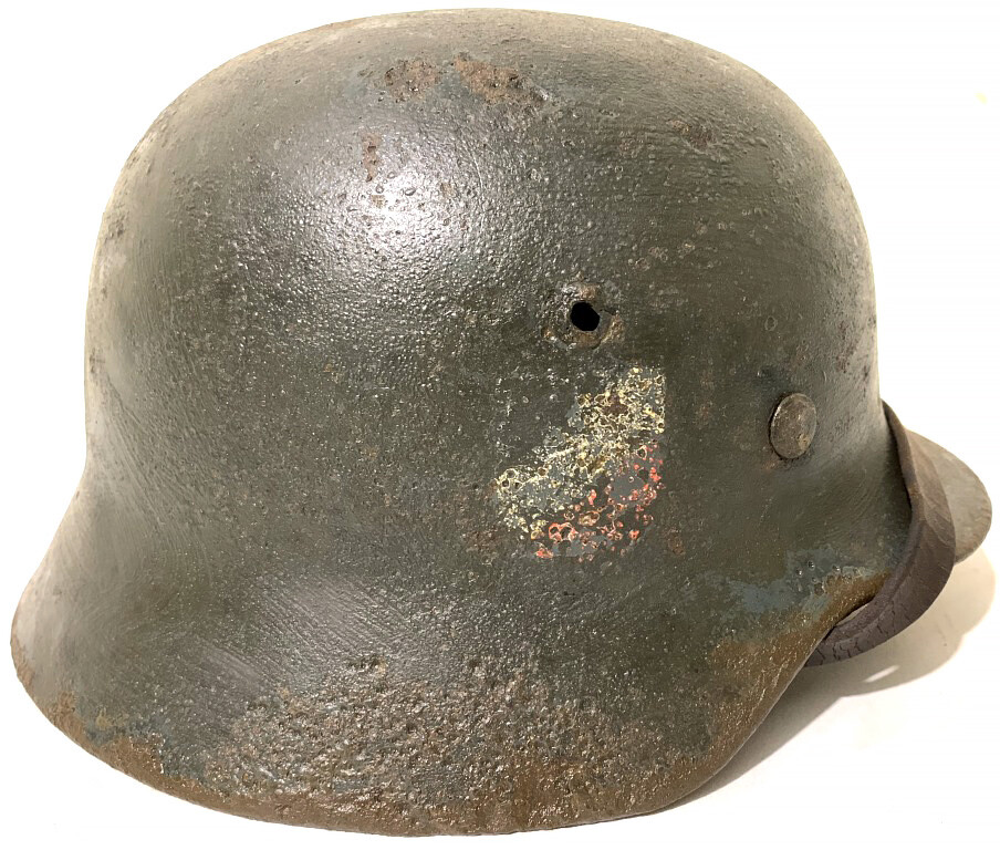 German helmet M35 DD / from Voronezh