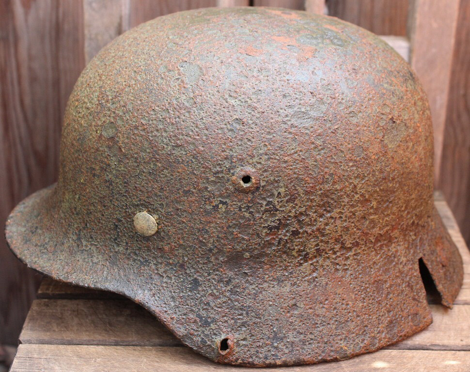German helmet M35 DD / from Konigsberg