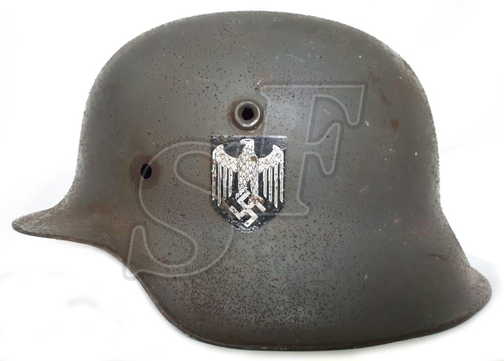German helmet M42 Wehrmacht (Restoration)