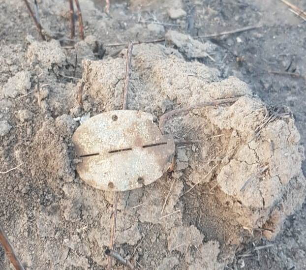 Romanian dogtag / from Stalingrad