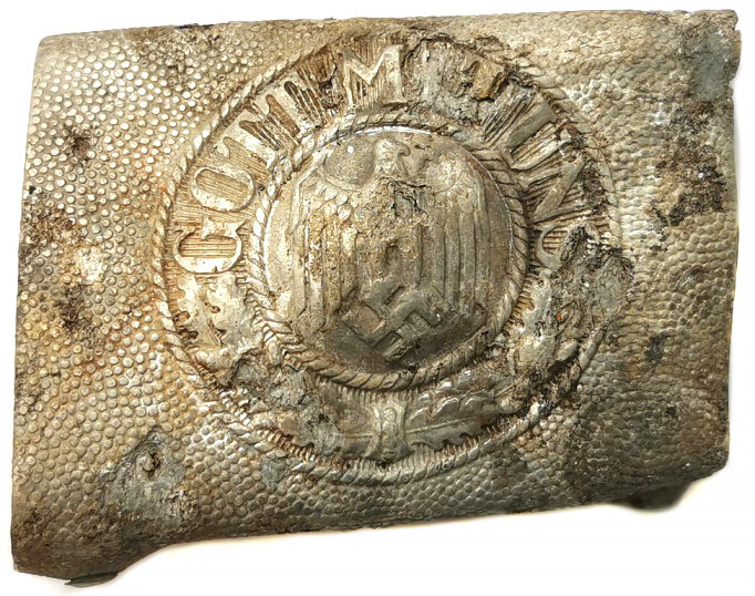 Wehrmacht belt buckle “Gott mit Uns” / from Demyansk pocket