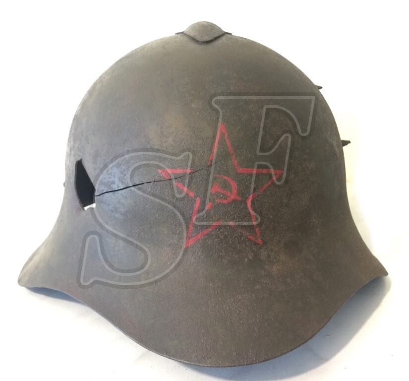 Soviet helmet SSh-36 from village Orlovka