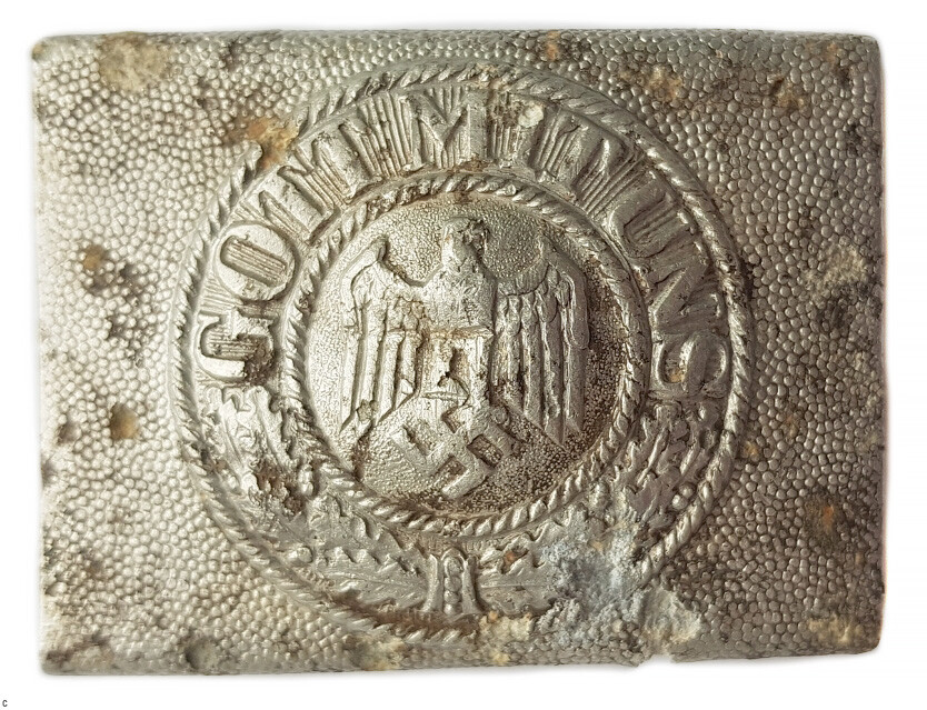 Wehrmacht belt buckle “Gott mit Uns” / from Königsberg
