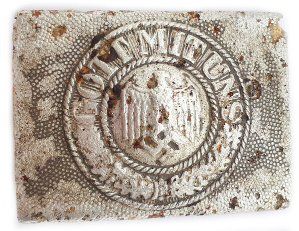 Wehrmacht buckle “Gott mit Uns” / from Stalingrad