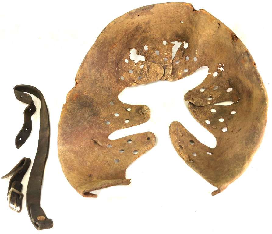 Liner and chin strap from German helmet