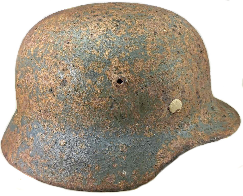 German helmet M35 DD / from Stalingrad