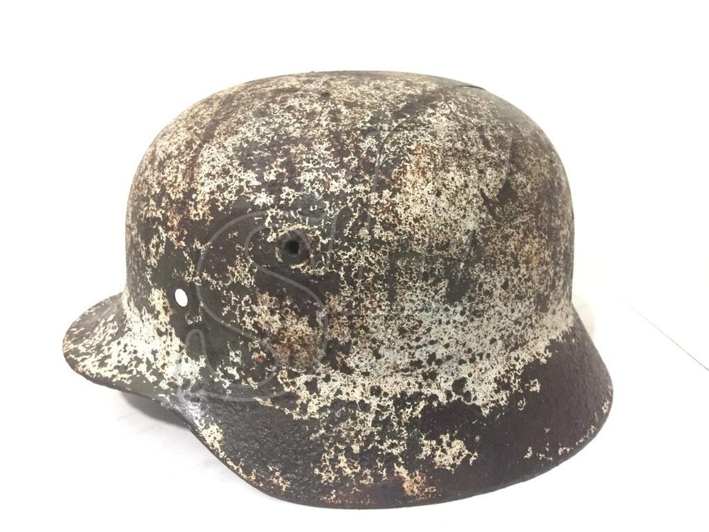 German steel helmet M35 from village Orlovka